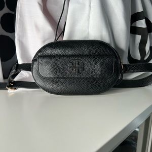 Tory Burch Black Belt Bag.